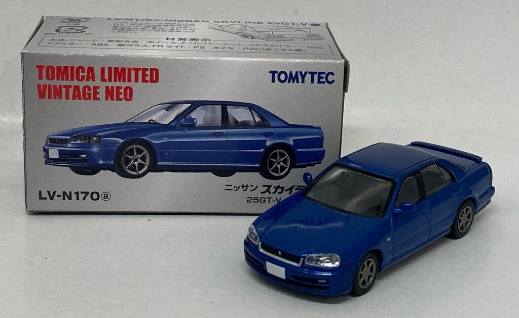 トミーテック TOMICA LIMITED VINTAGE NEO ニッサン スカイライン 25 GT V 2000年式 ブルー LV N 170 a