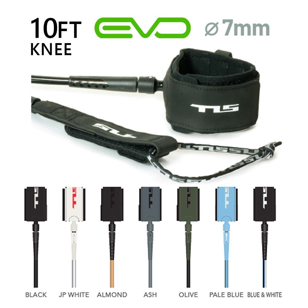 ツールストゥールス (TOOLS) 10'(303cm) ショートボードリーシュコードファイブスターエボ膝用TLS FIVESTAR EVO LEASH 10ft KNEE 高品質 丈夫 選び方 紐 太さ FCS ダカイン 人気 絡まない パワーコード おすす