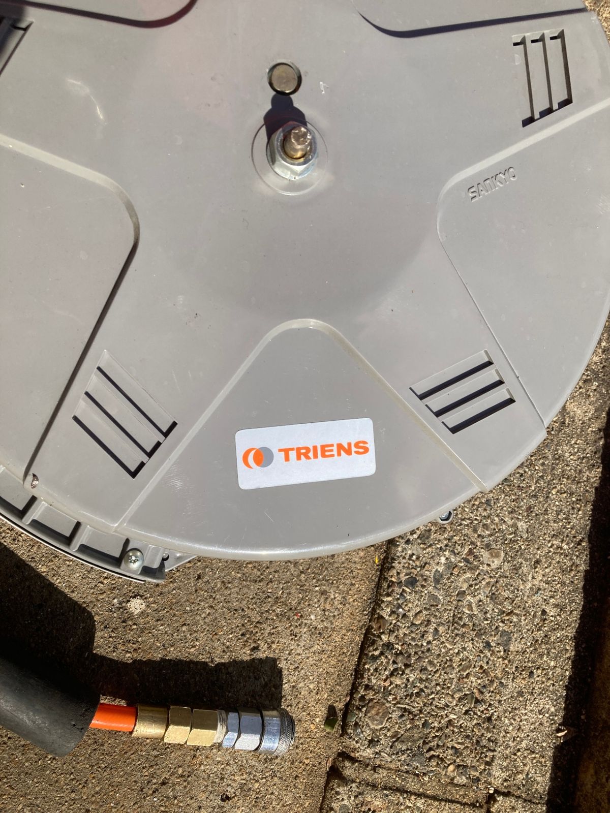 品 0906 TRIENS エアーホースリール 内径8 mm×15 m SHR 35 Z