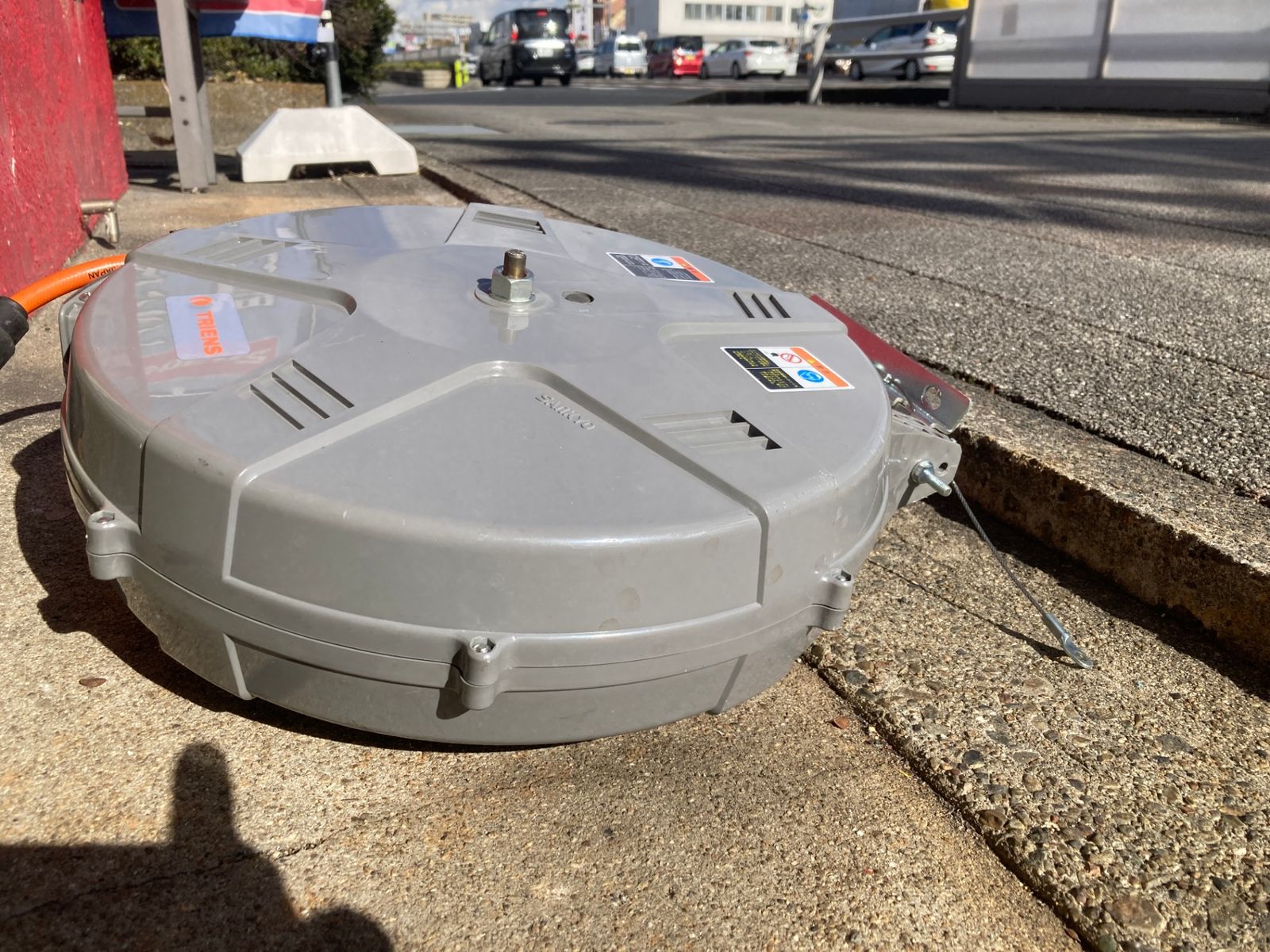  品 0906 TRIENS エアーホースリール 内径8 mm×15 m SHR 35 Z エアーホース リール エアーツール