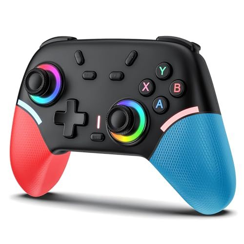 Elnicec Switch2 コントローラー 背面ボタン付き マクロ機能【2026革新モデル】スイッチ コントローラー 無線 Bluetooth接続 800mAh大容量 LED RGBライト 6軸ジャイロセンサー TURBO連射機能 4階段HD振動  Elnicec Switch2 コントローラー 背面ボタン付きお値下げ！