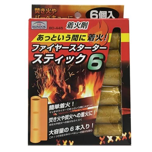 BUNDOK バンドック ファイヤー スターター < BD-366 | BD-367 BD-445 > 固形 着火剤 炭火起こし スピード着火 キャンプ 焚き火 バーベキューs