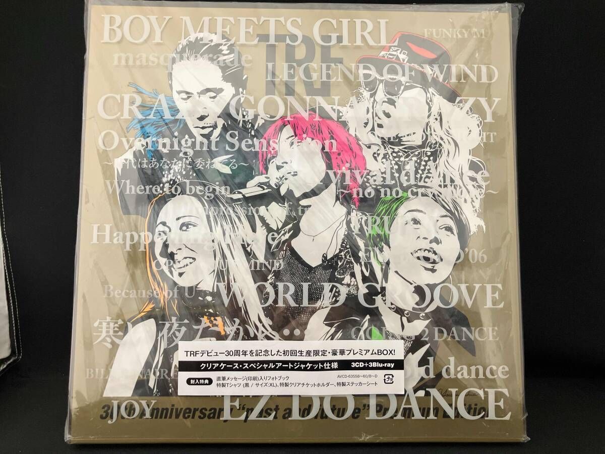 ♥Tシャツ付 TRF CD 30 th Anniversary past and future Premium Edition 初回生産 盤 3 Blu ray Disc