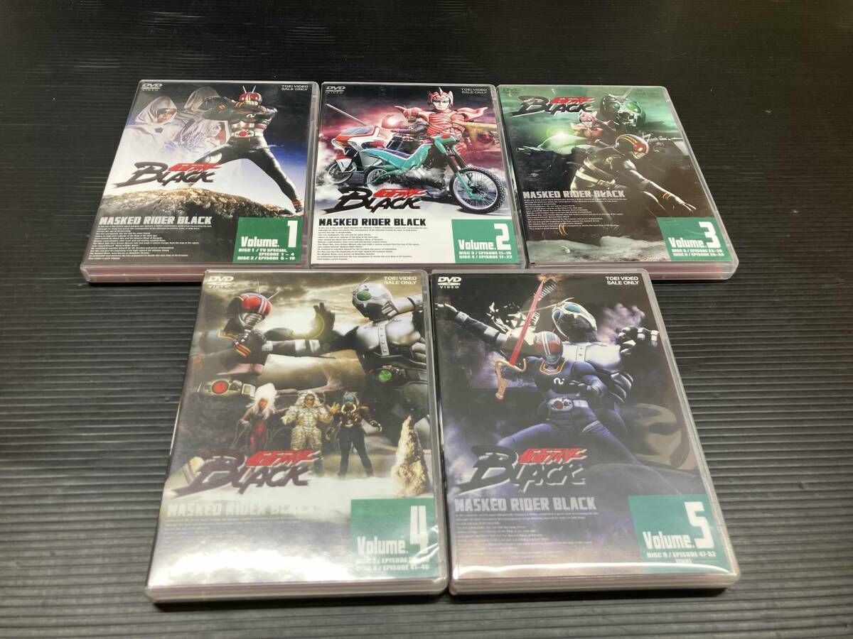  DVD 全5巻セット 仮面ライダーBLACK VOL.1~5 邦画 日本映画 DVD