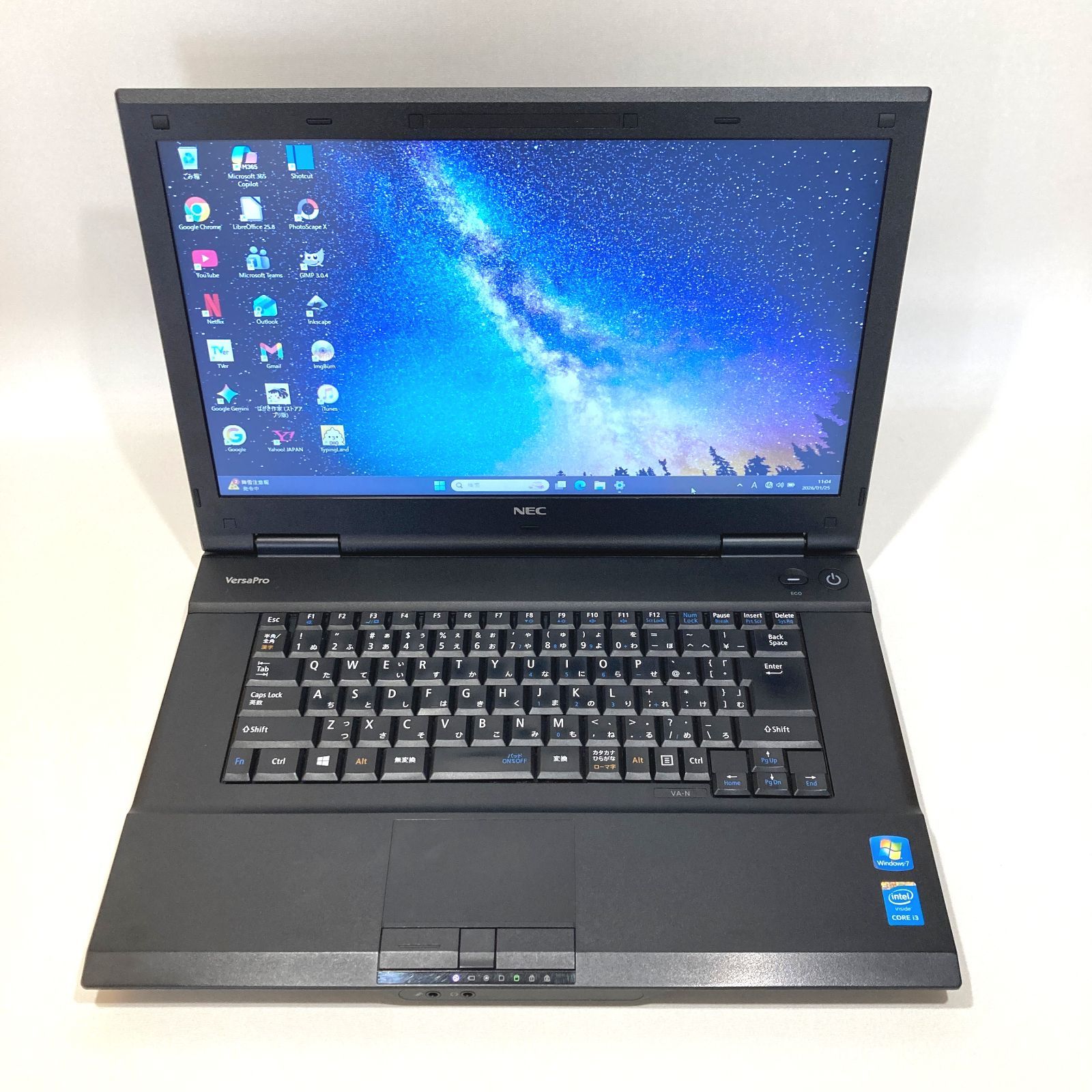 初心者向け✨快適i3・大画面・DVD◇黒◇すぐ使えるノートパソコン