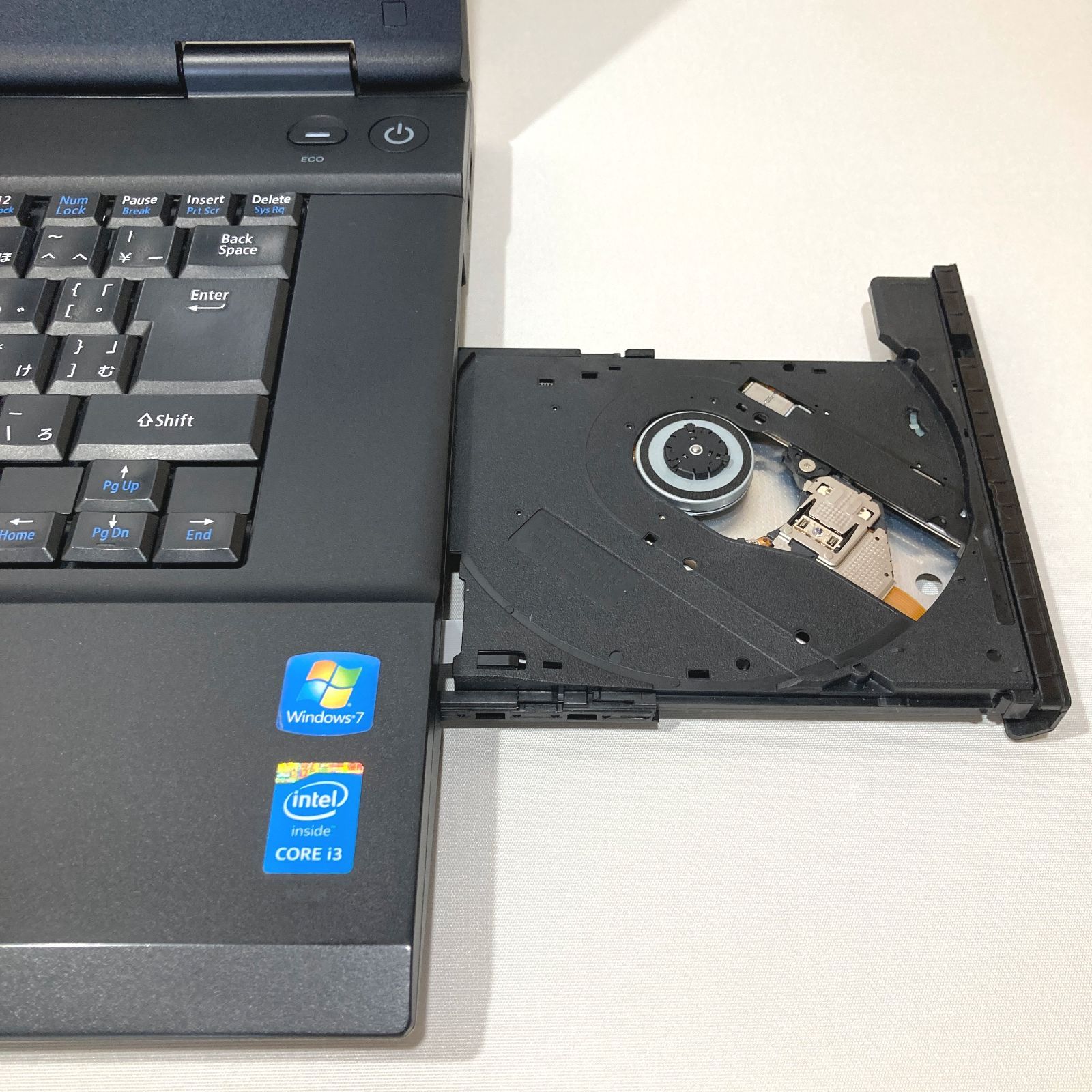 初心者向け✨快適i3・大画面・DVD◇黒◇すぐ使えるノートパソコン