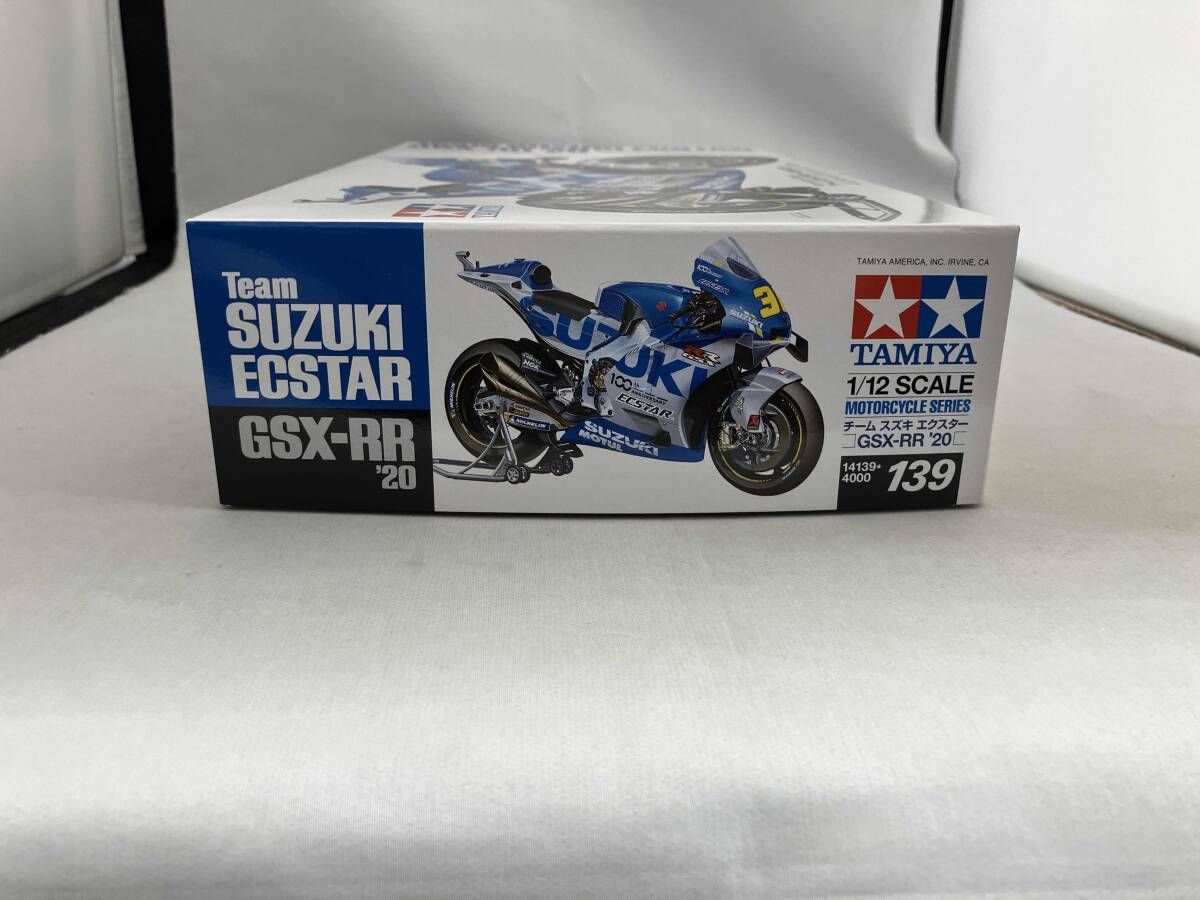 プラモデル タミヤ 1/12 チｰム スズキ エクスタｰ GSX-RR '20 オｰトバイ