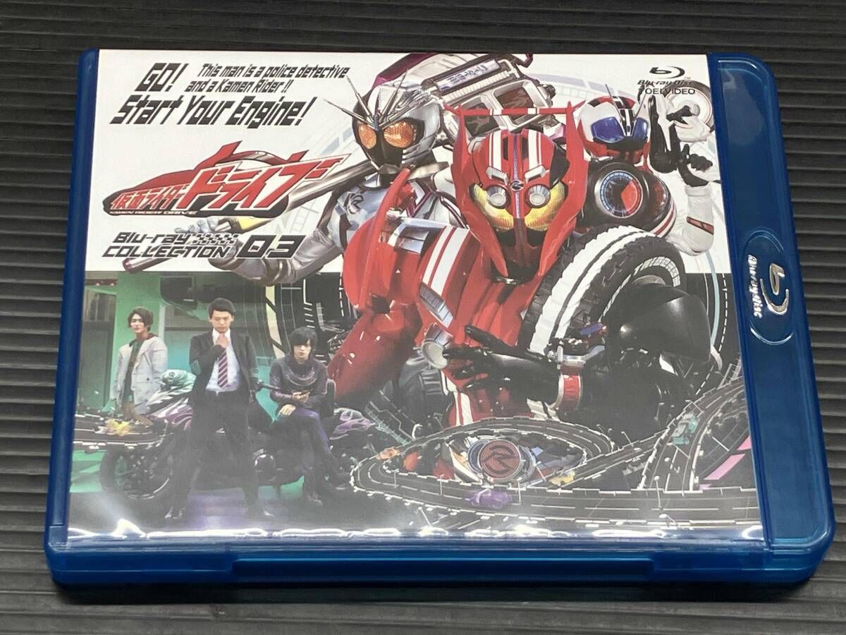 全4巻セット]仮面ライダｰドライブ Blu-ray COLLECTION 1~4(Blu-ray