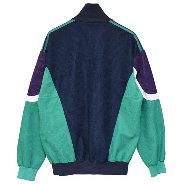 80s ヴィンテージ フランス製 adidas ベロア トラックジャケット adidas アディダス 1980年代 Vintage FRANCE MADE VENTEX製 ベロア