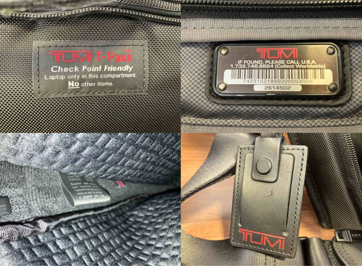 TUMI トゥミ ブリーフケース 26145D2 ブラック2way トゥミ ブリーフ