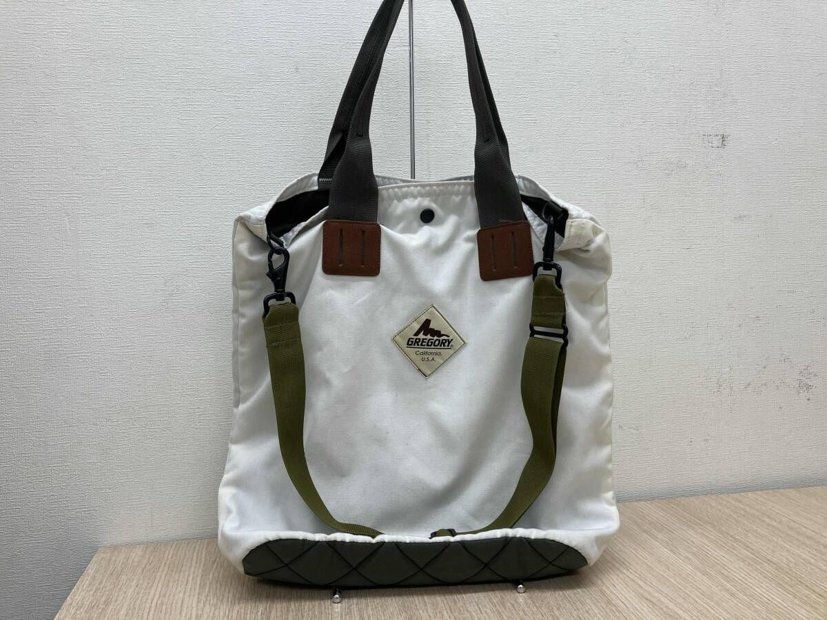 GREGORY グレゴリー ペタルマトートバック 2 nd トートバッグ ホワイト