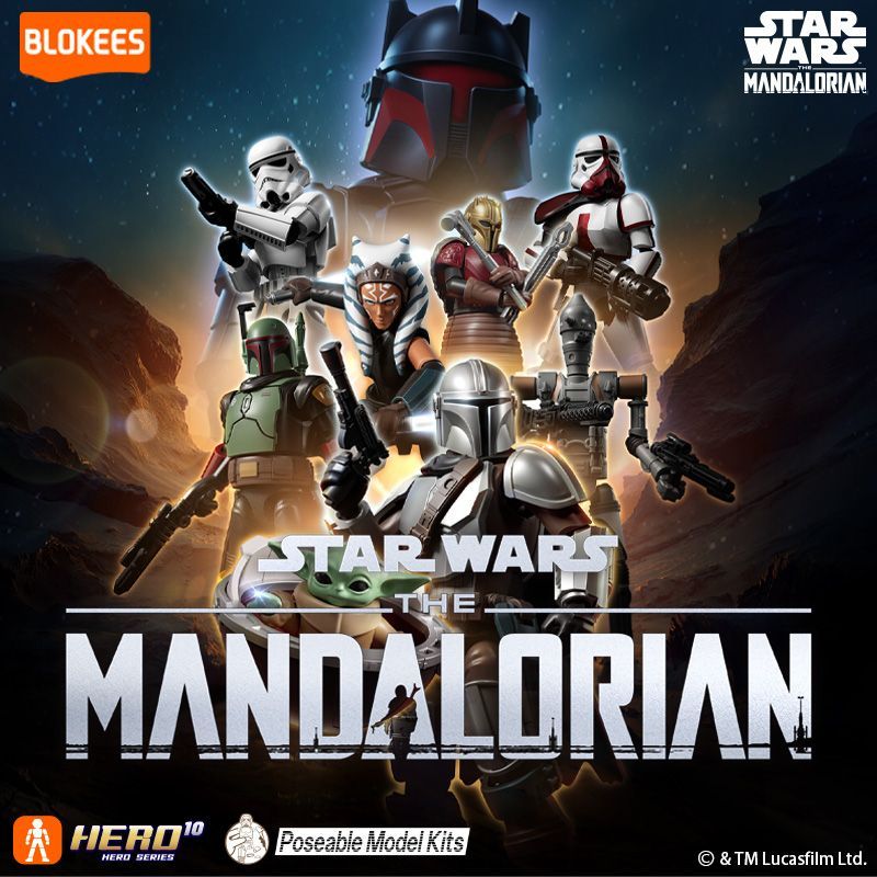 9個入り）【正品】BLOKEES プラモデル フィギュア Blokees（ブロキーズ