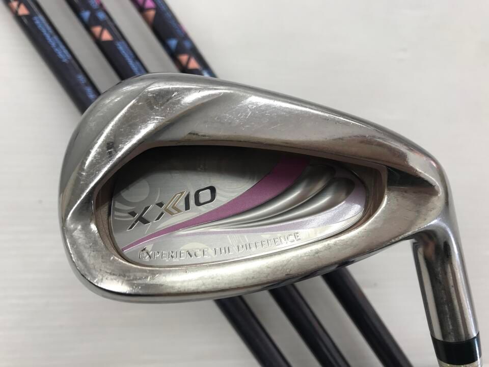 ダンロップ XXIO LADIES ブルー MP1100L ブルー Lフレックス アイアン