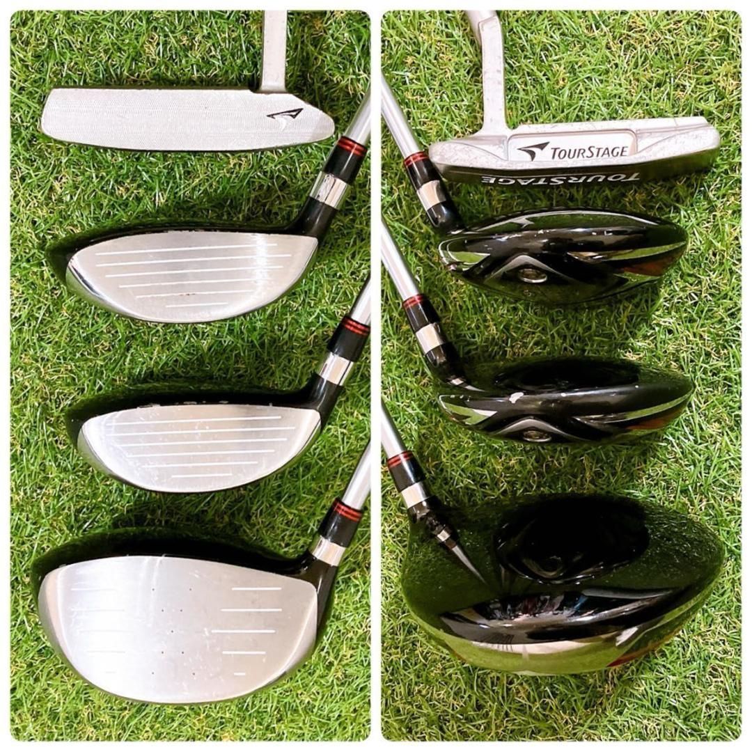 全てツアーステージ　メンズ R １１本　右利き　ゴルフセット TOURSTAGE ブリヂストン ツアーステージ V6000 メンズ ゴルフクラブ