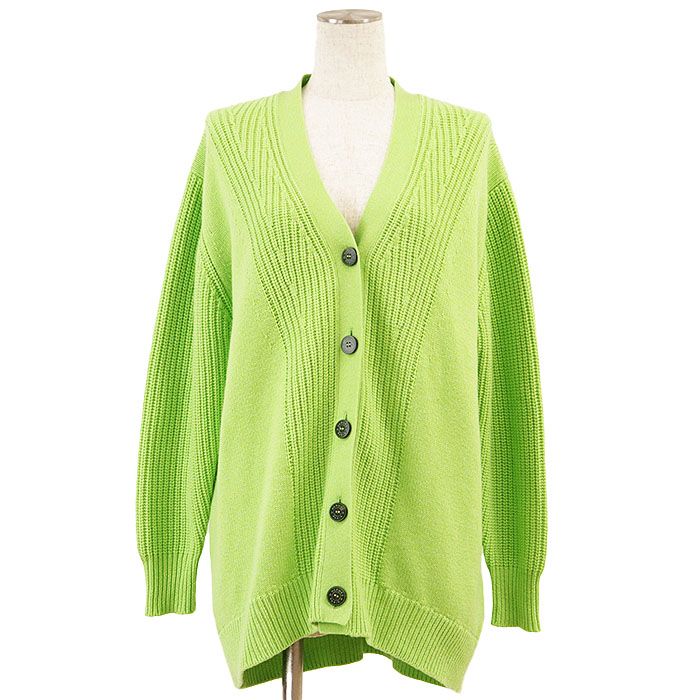 HERMES カーディガン セリエボタン 極美品】HERMES エルメス ニットカーディガン 2023SS セリエボタン