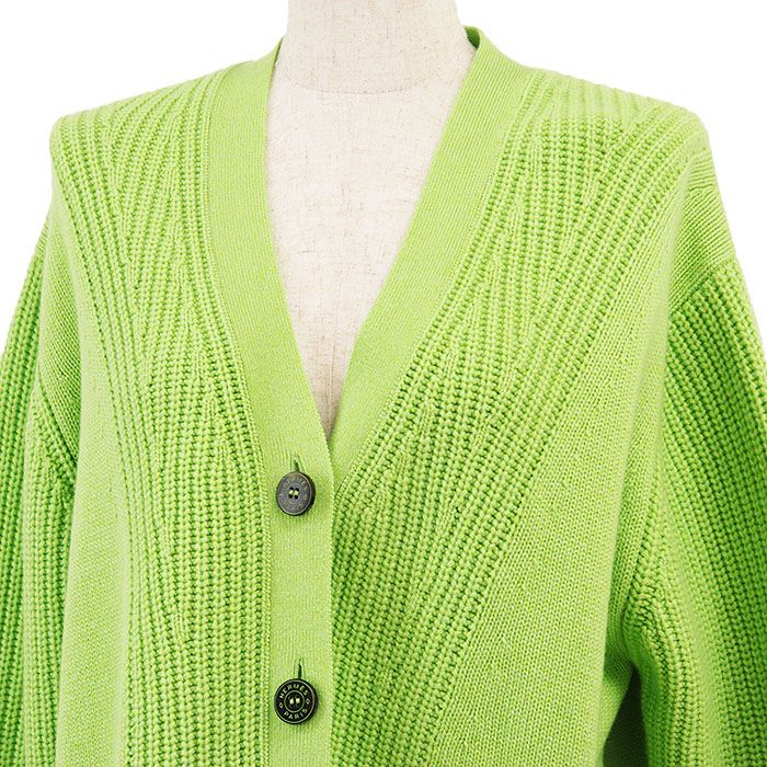 極美品】HERMES エルメス ニットカーディガン 2023SS セリエボタン