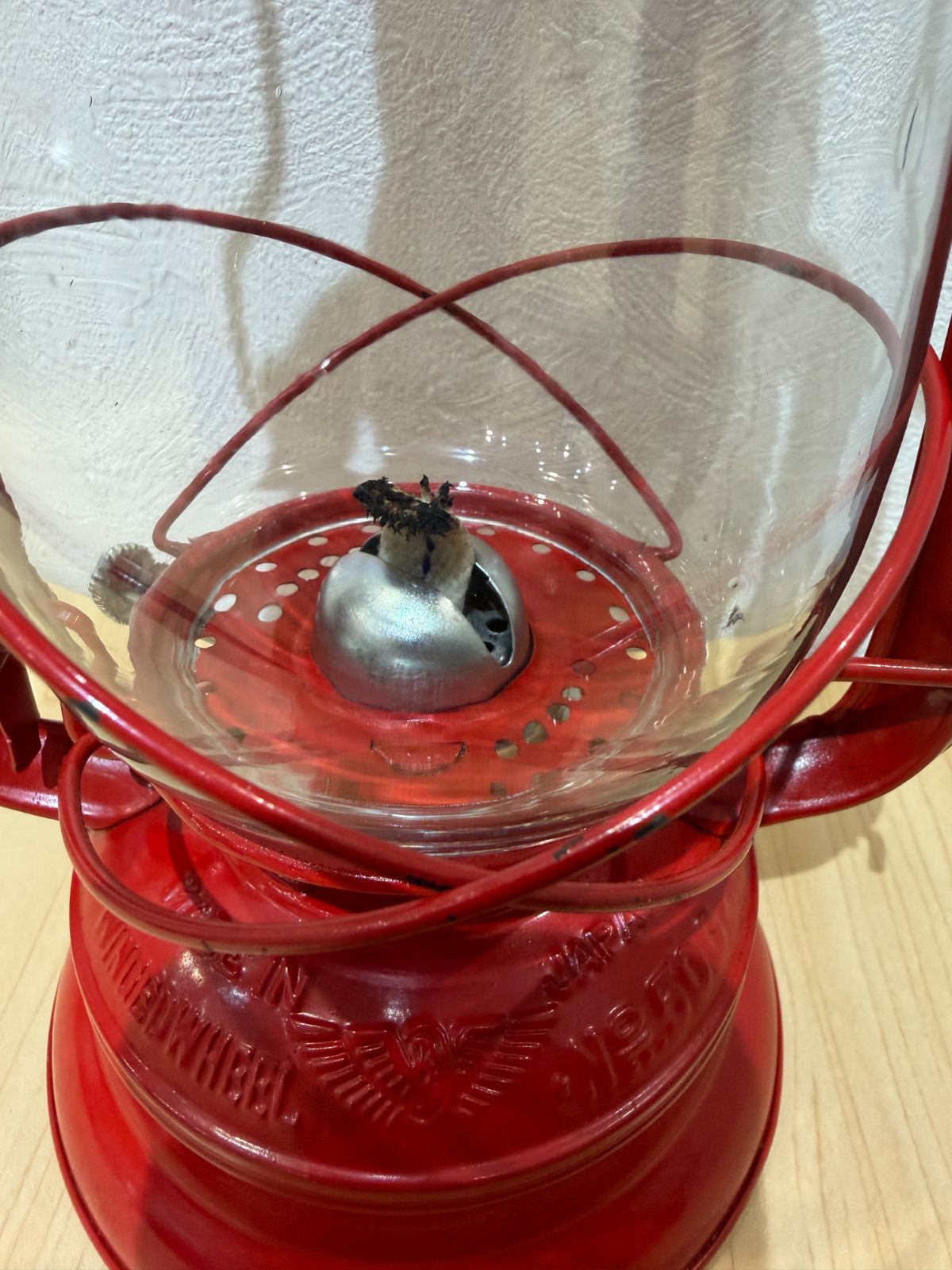 ビンテージ WINGED WHEEL ハリケーンランタン No. 500 別所ランプ キャンプ用品