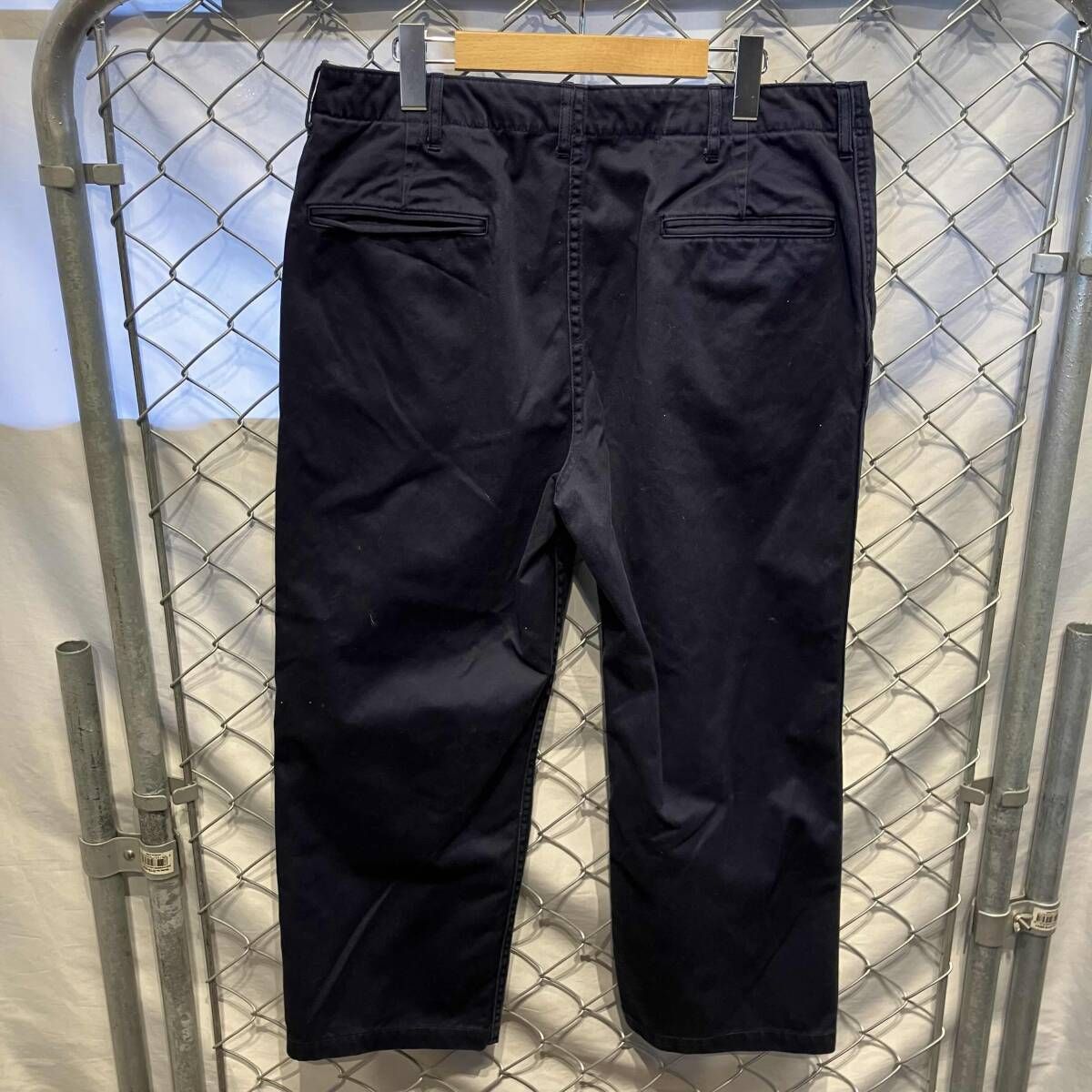PHERROW'S cotton pants navy size36 綿パン ネイビー フェローズ