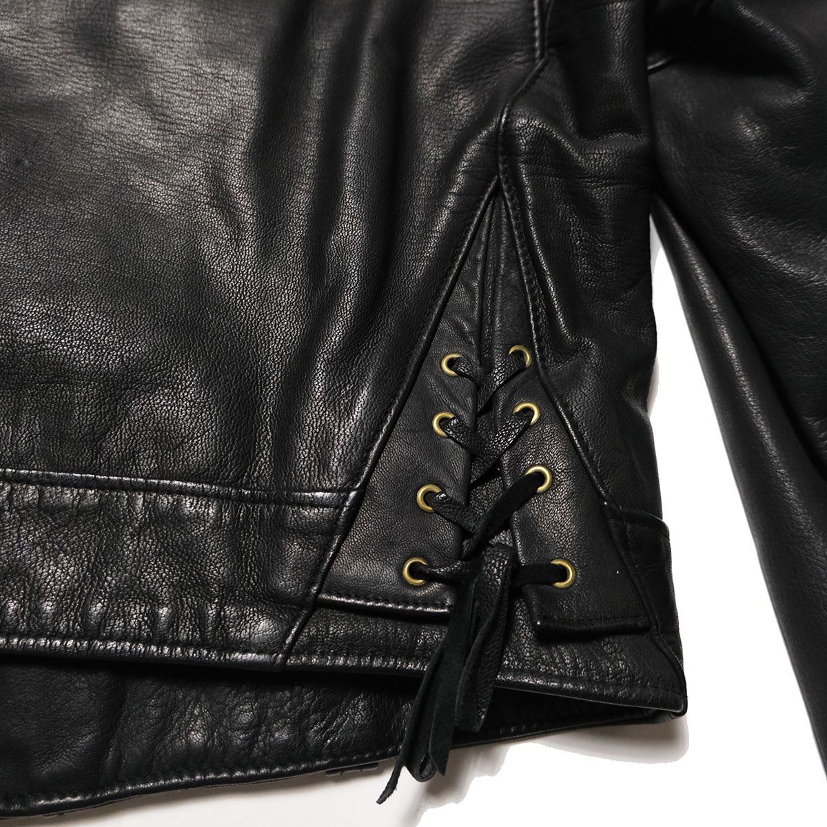 80's 90's USA製 ダナキャラン DKNY ダブル ライダース ジャケット (XL