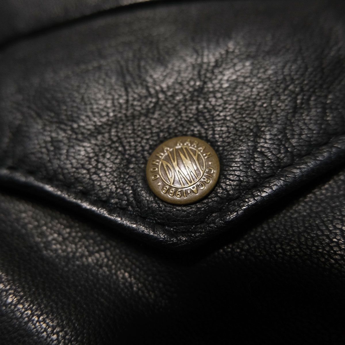 80's 90's USA製 ダナキャラン DKNY ダブル ライダース ジャケット (XL