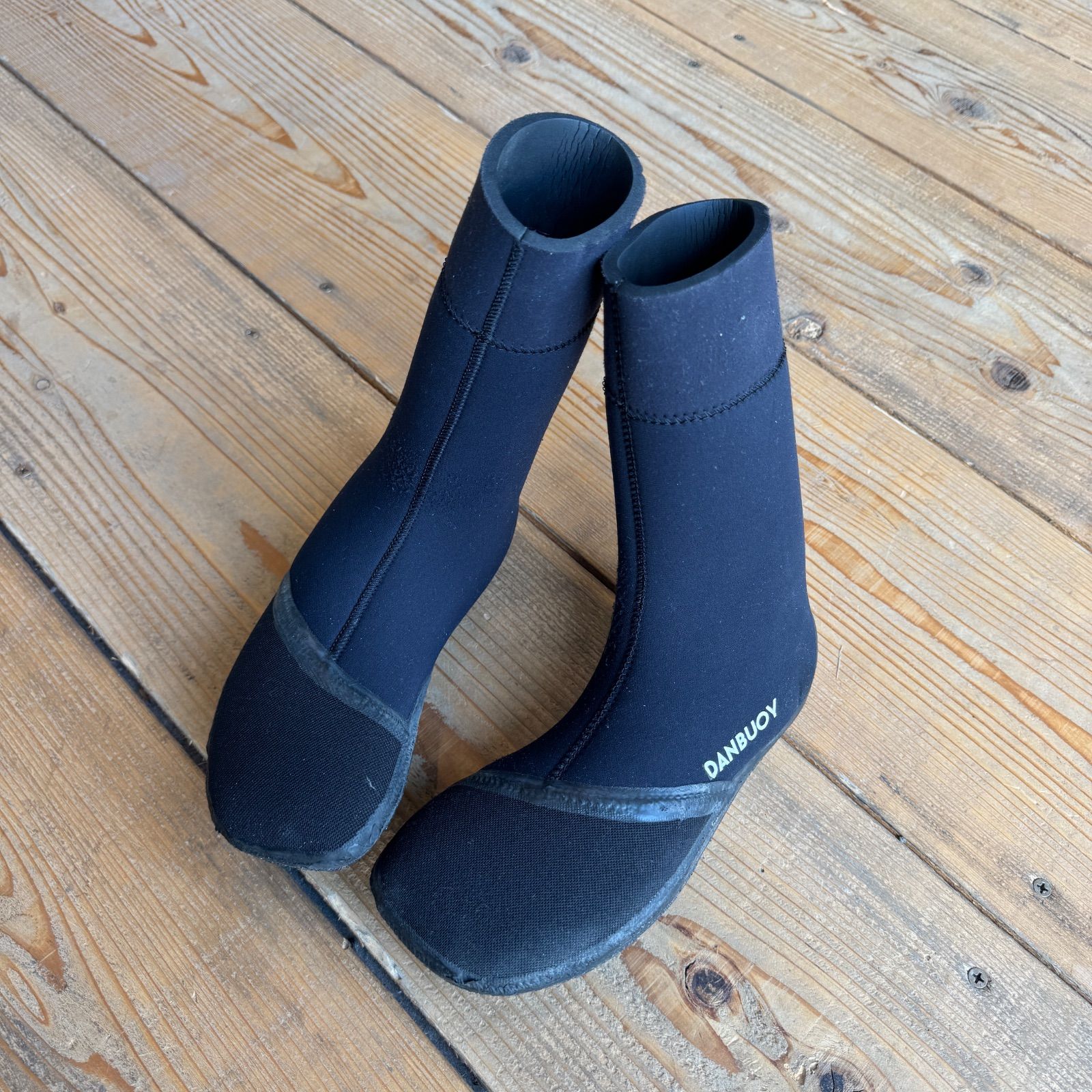 中古 DANBUOY ダンブイ 5mm ブーツ ソックス 15ラウンドほど使用 L