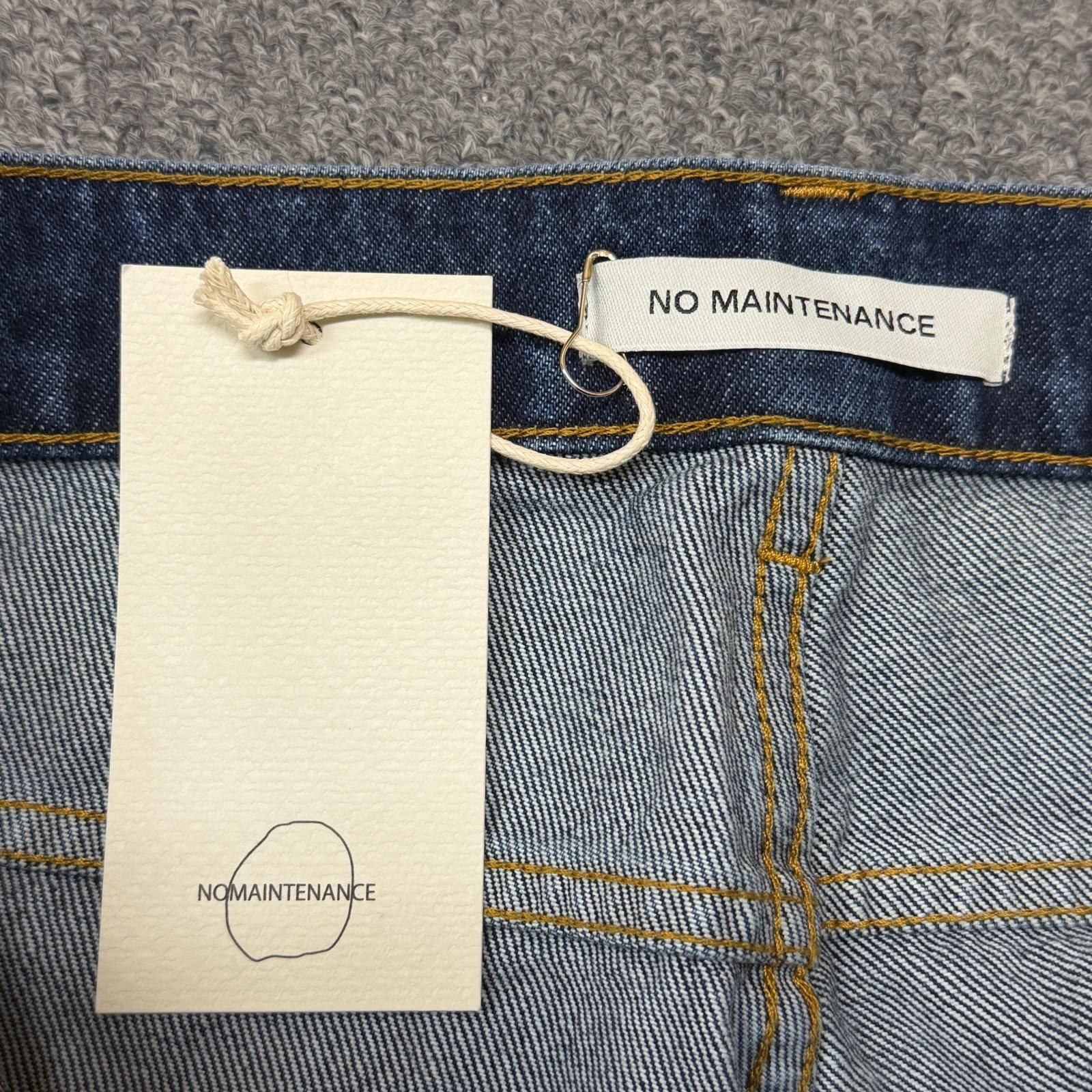 参考上代45100円 未使用 NO MAINTENANCE DRIFTER DENIM ドリフター 