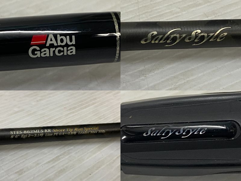 中古品】Abu Garcia ソルティースタイル エギング STES-862MLS-KR