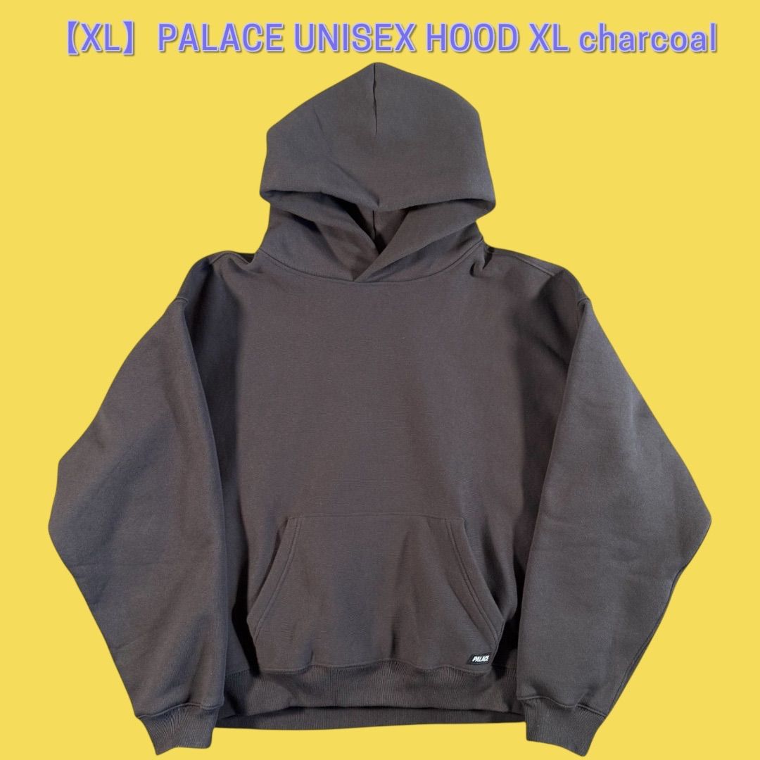 PALACE UNISEX HOOD XL charcoal