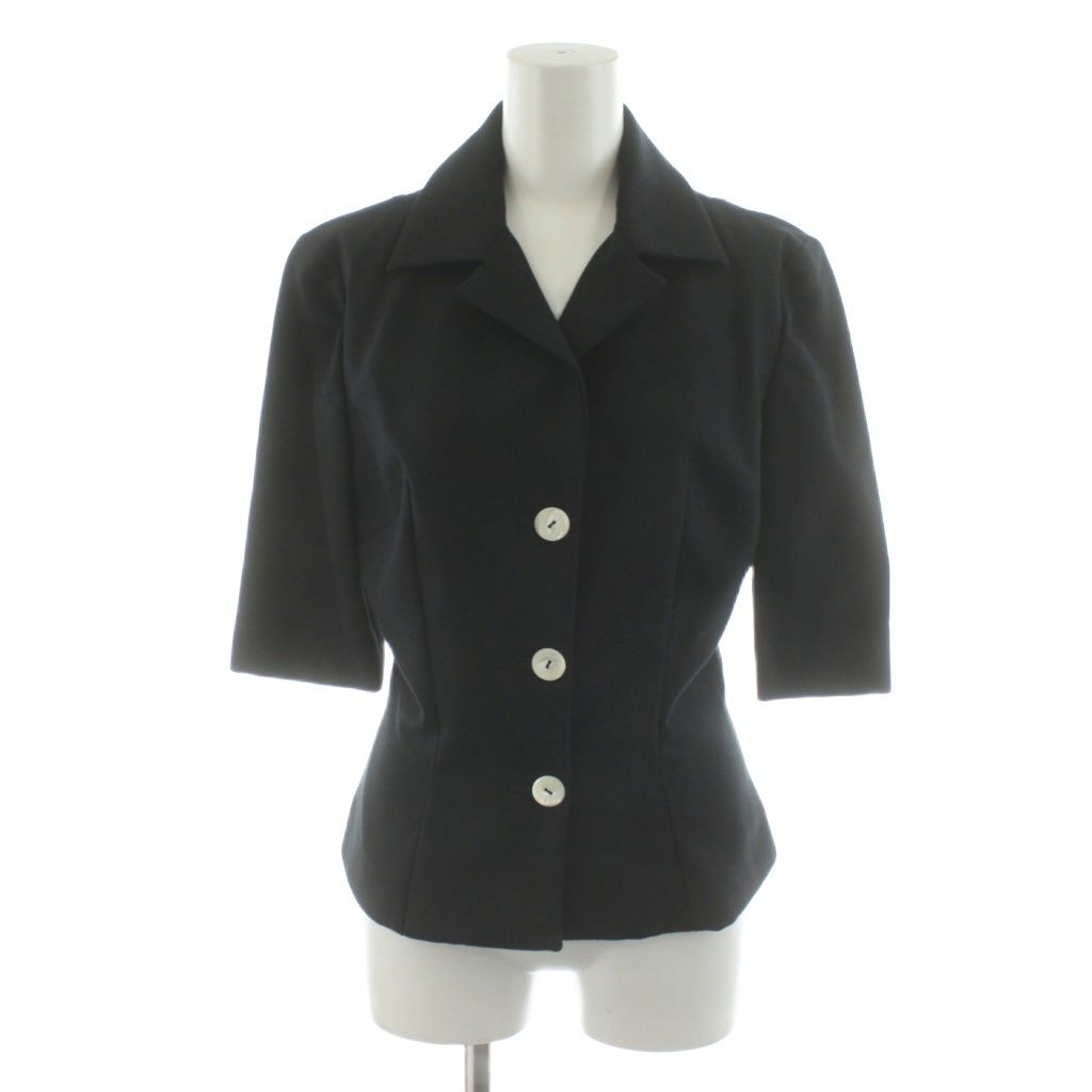 ドルチェ&ガッバーナ ドルガバ DOLCE&GABBANA ジャケット 半袖 黒  