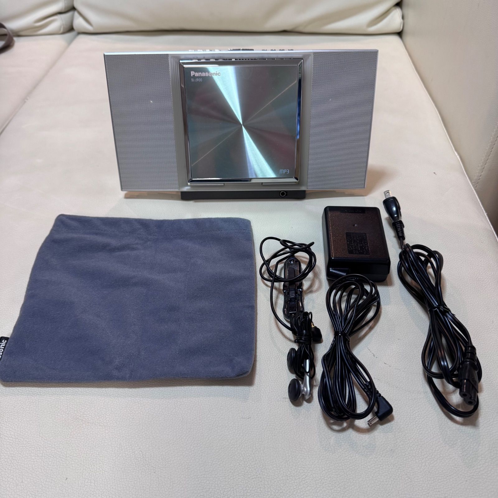 Panasonic パナソニック ポータブルCDプレーヤー SL-J900 動作確認済