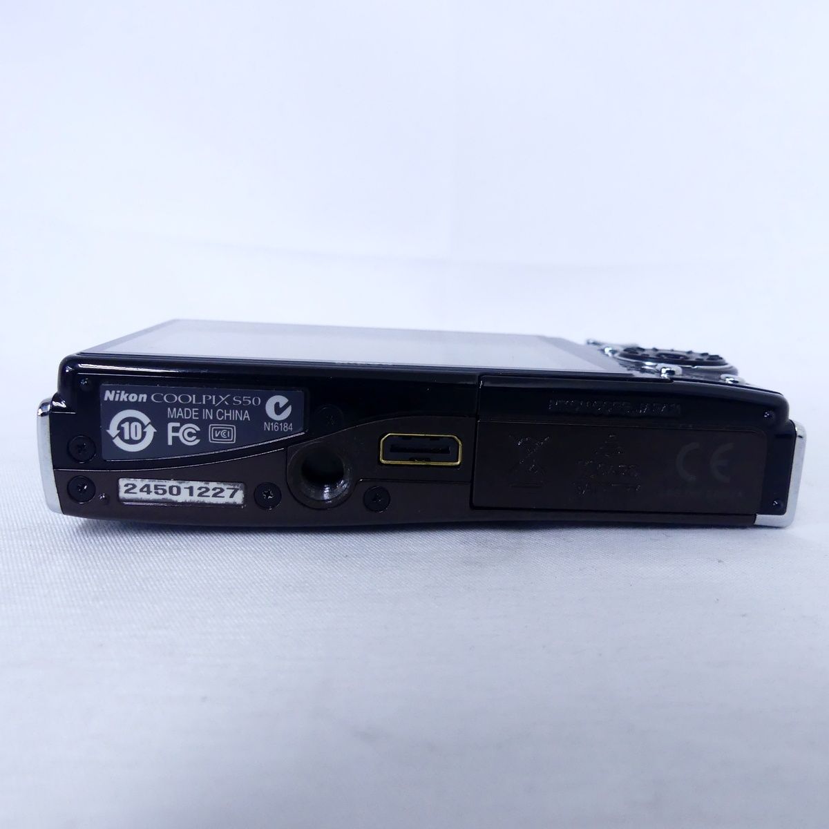 Nikon ニコン COOLPIX S50 ブラウン系 デジタルカメラ コンパクト