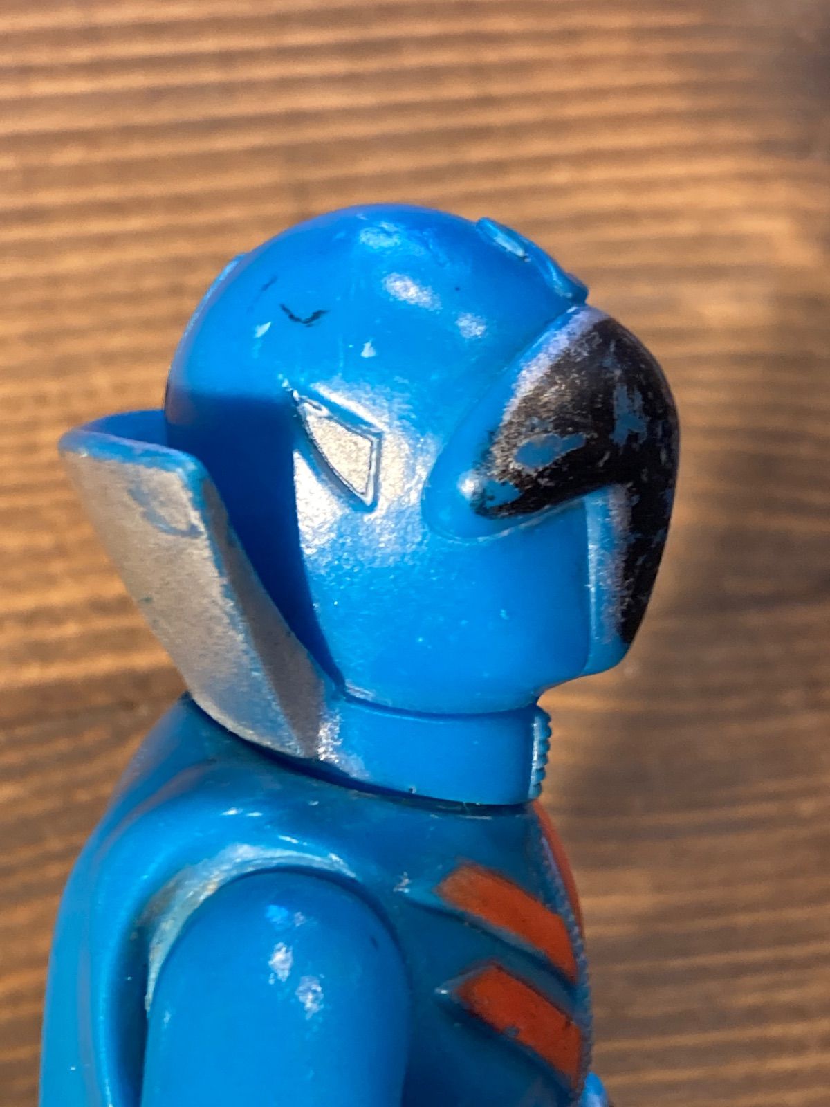 MP062) ポピー 秘密戦隊ゴレンジャー アオレンジャー 記名有り