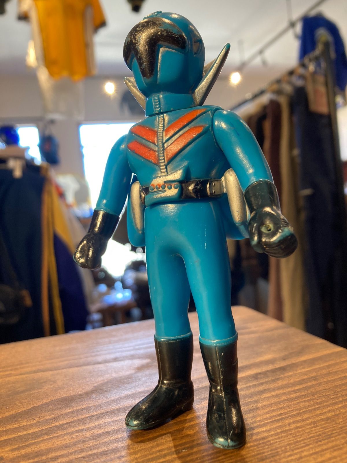 MP062) ポピー 秘密戦隊ゴーレンジャー アオレンジャー 記名有り