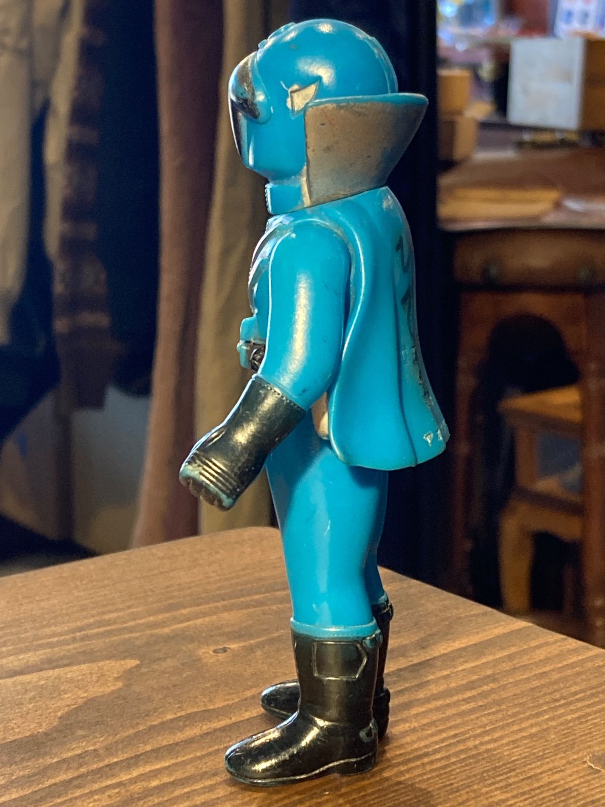 ポピー　アオレンジャー　１３ｃｍ　ソフビ　当時物　ゴレンジャー ポピー アオレンジャー 13cm ソフビ 当時物 ゴレンジャー Yahoo