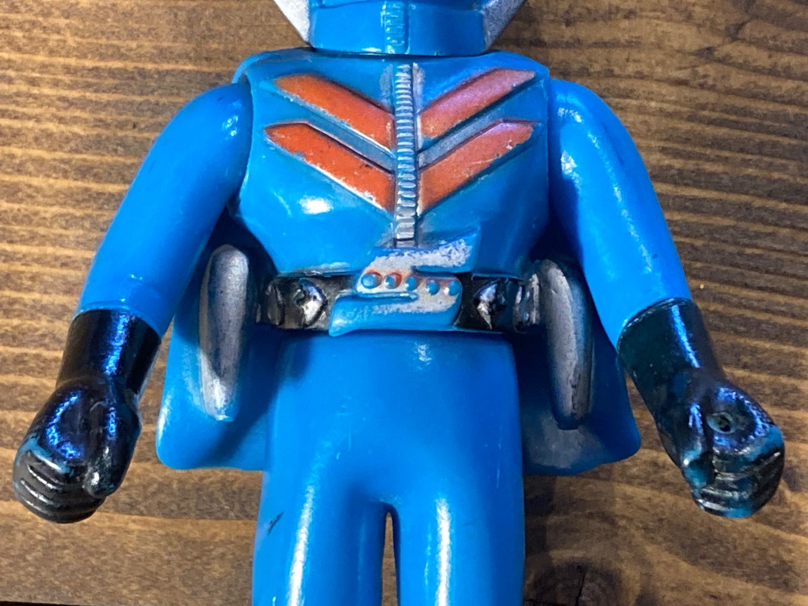 MP062) ポピー 秘密戦隊ゴレンジャー アオレンジャー 記名有り