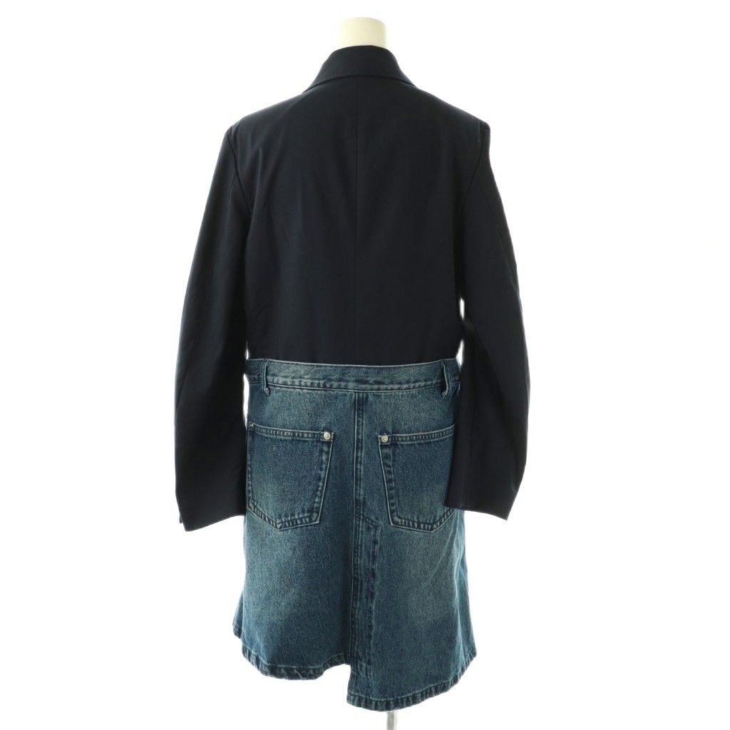 アメリ AMERI DENIM DOCKING JACKET ジャケット テーラード S 紺