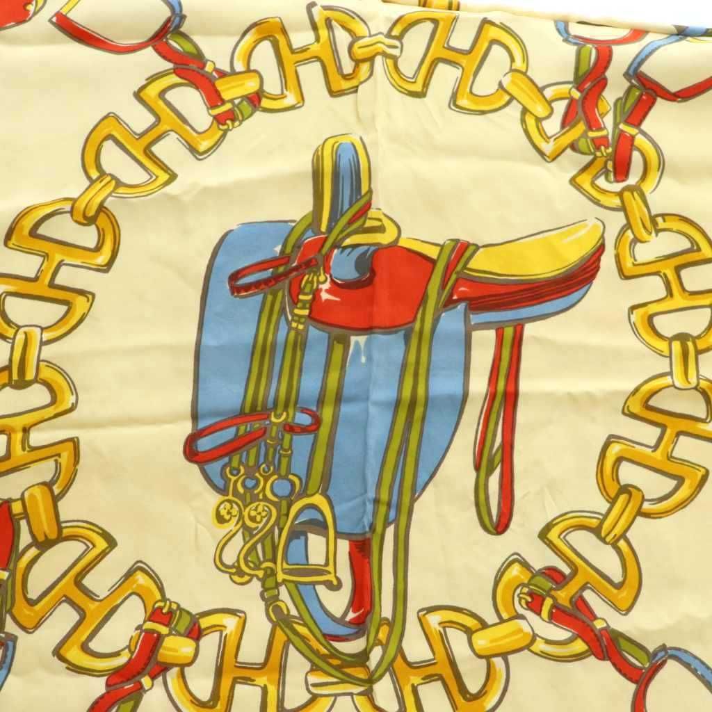 【美品】CELINE セリーヌ スカーフ 馬具モチーフ ブラウン系 116×26 CELINE セリーヌ スカーフ 馬 馬蹄柄 ブラウン シルク 大判 - メルカリ