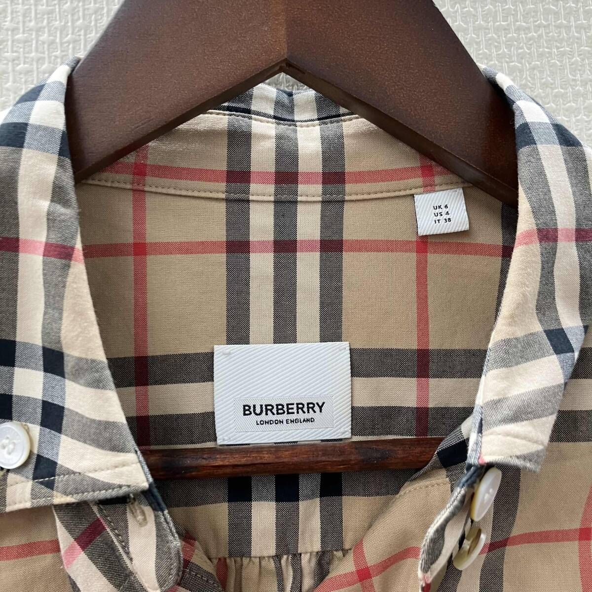 BURBERRY／バーバリー／長袖ワンピース／8009064 69C／サイズM - メルカリ