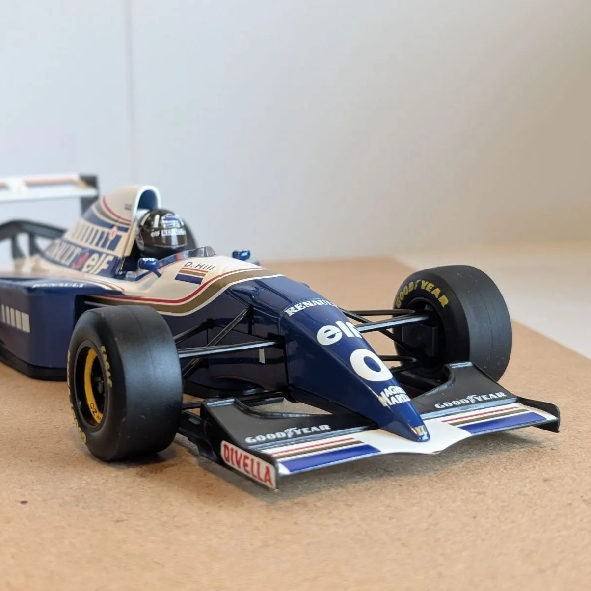 ミニチャンプス　F1ドライバー　デーモン・ヒル 当時物1/18ミニチャンプスウィリアムズFW16デイモン・ヒル - メルカリ