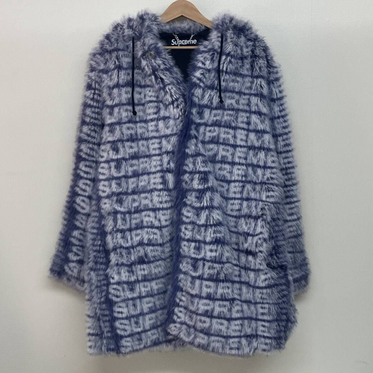Supreme Faux Fur Hooded Coat Purple シュプリーム フェイク ファー 