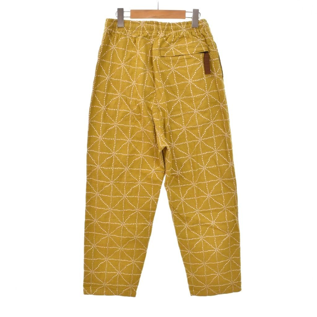 キャピタル kapital 8ozカラーデニム FOLK-DOJO刺繍 イージーパンツ 1