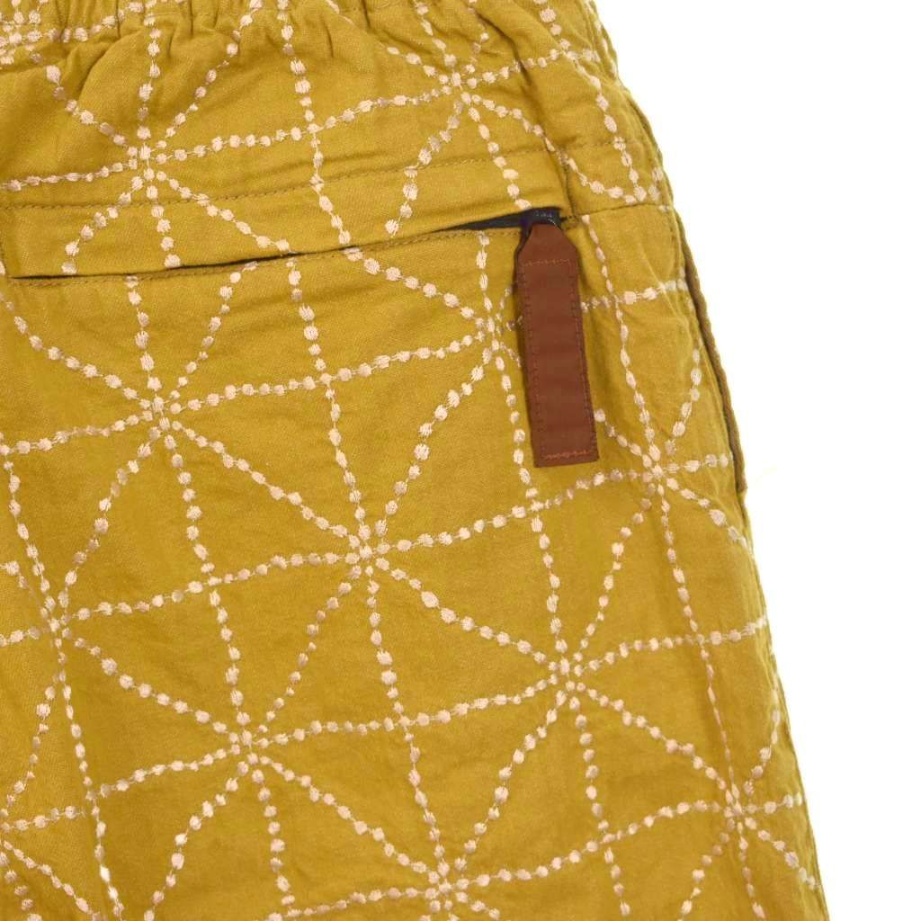 キャピタル kapital 8ozカラーデニム FOLK-DOJO刺繍 イージーパンツ 1