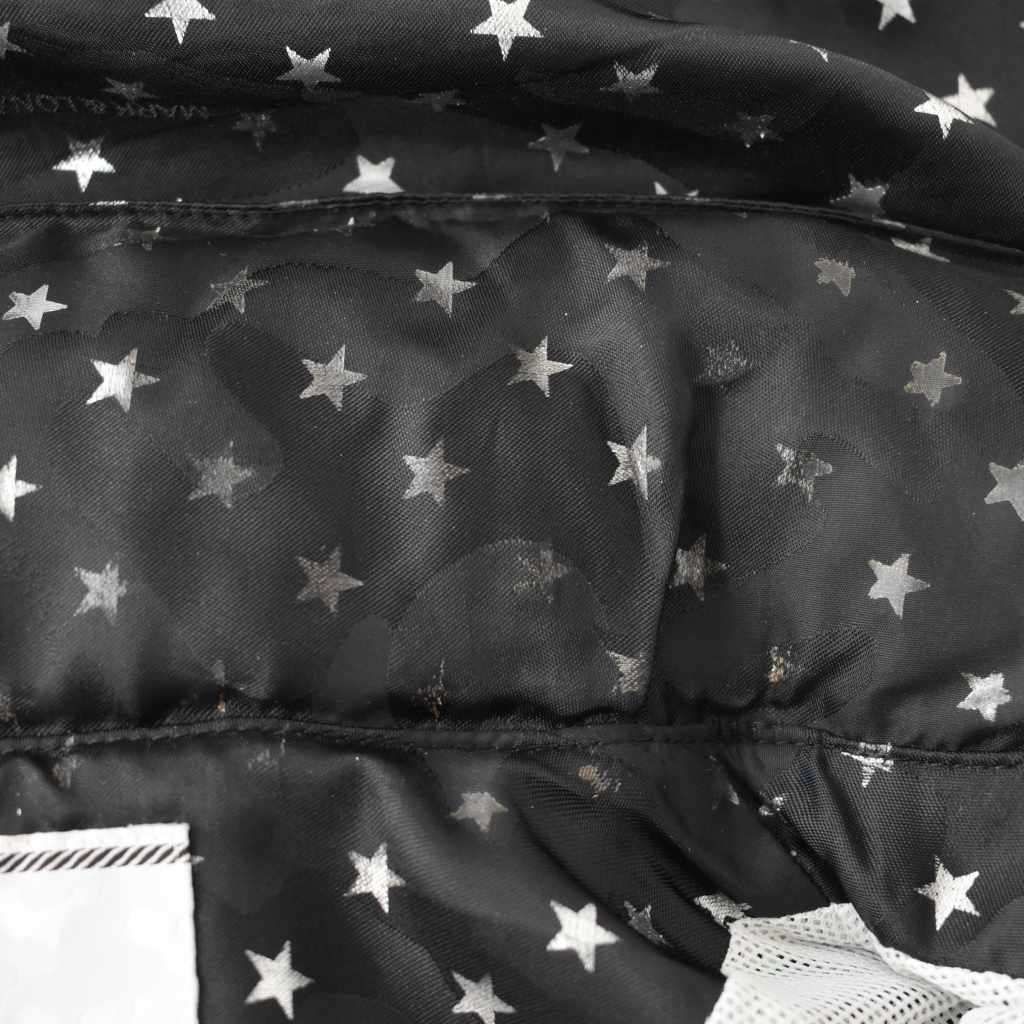 マーク＆ロナ MARK&LONA ナイロン ジャケット 上着 スタープリント 総