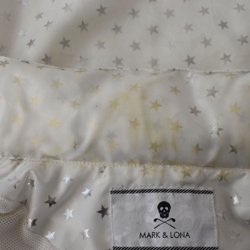 マーク＆ロナ MARK&LONA ナイロンジャケット 上着 スタープリント 総柄