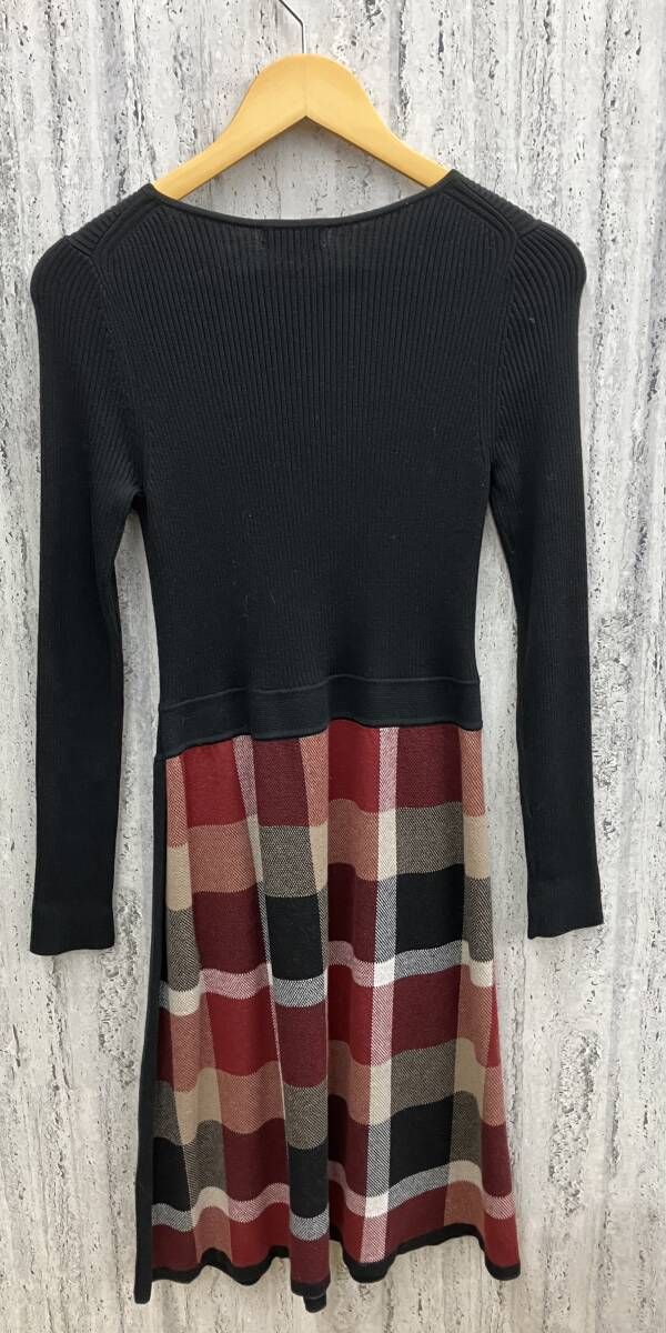 ブルーレーベルクレストブリッジロングワンピース長袖　38 BLUE LABEL CRESTBRIDGE（ブルーレーベルクレストブリッジ） 長袖