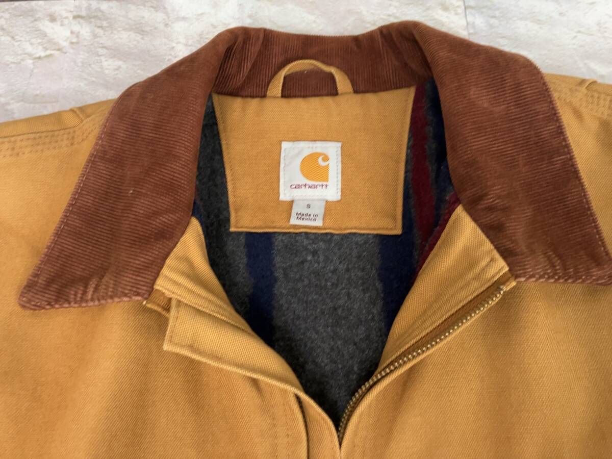 00s メキシコ製 ブラウン カーハート デトロイトジャケット ダックL