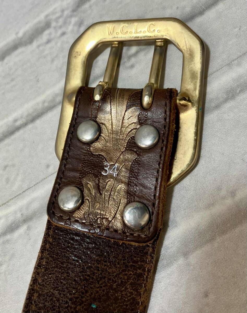 WCLC ウエストコーストレザーカンパニー スタッズベルト WEST COAST LEATHER COMPANY / WCLC / ウエストコーストレザー