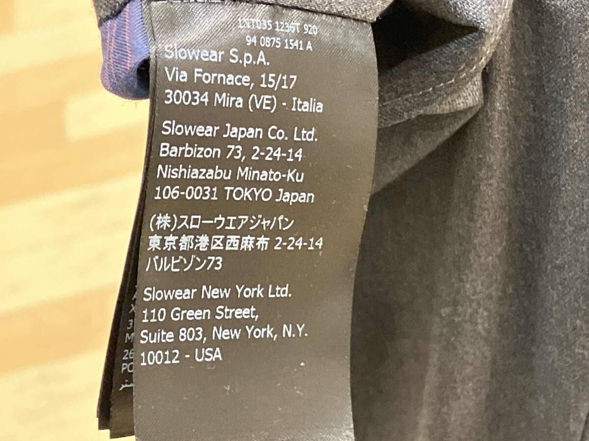 INCOTEX インコテックス ウールスラックス SLIM fit スリムフィット