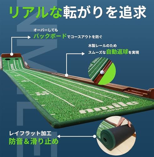 パターマット練習器具 ゴルフ練習器具