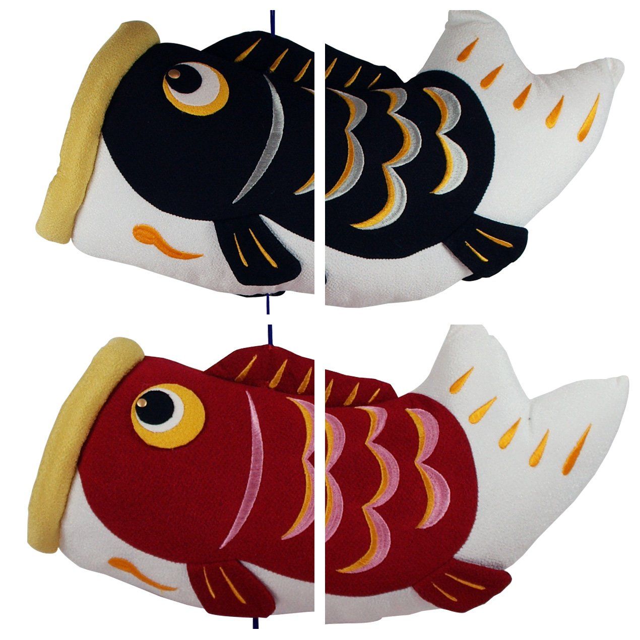  ちりめん 室内 鯉のぼり 吊り ふわふわ鯉のぼり こいのぼり 高さ105 cm リュウコドウ 通常版 その他 おもちゃ